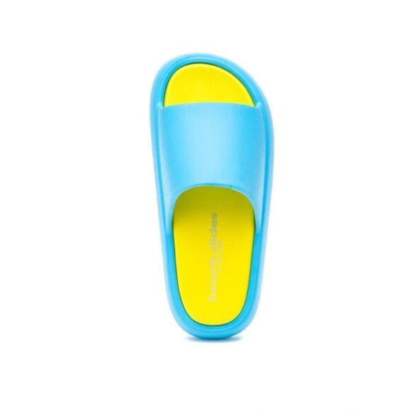 J Slides Squish Beach Slides- Lilac Slip On Sandals - Picture 13 of 15